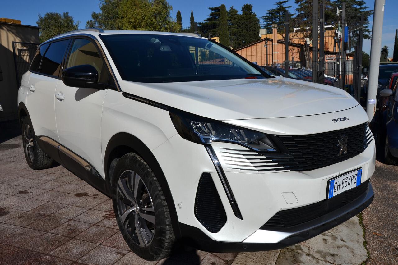 Peugeot 5008 1.5 HDi 130CV 7POSTI AUT.+NAV+LED+RCAM+PELLE+PDC