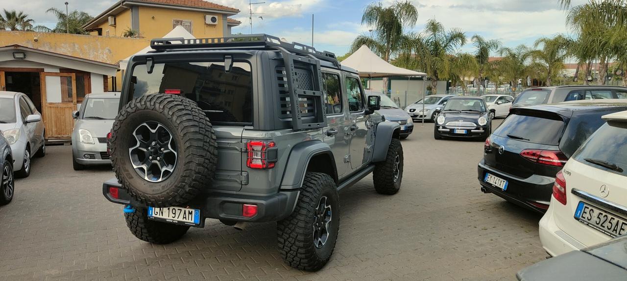 Jeep Wrangler Unlimited 2.0 PHEV ATX 4xe Rubicon preparata