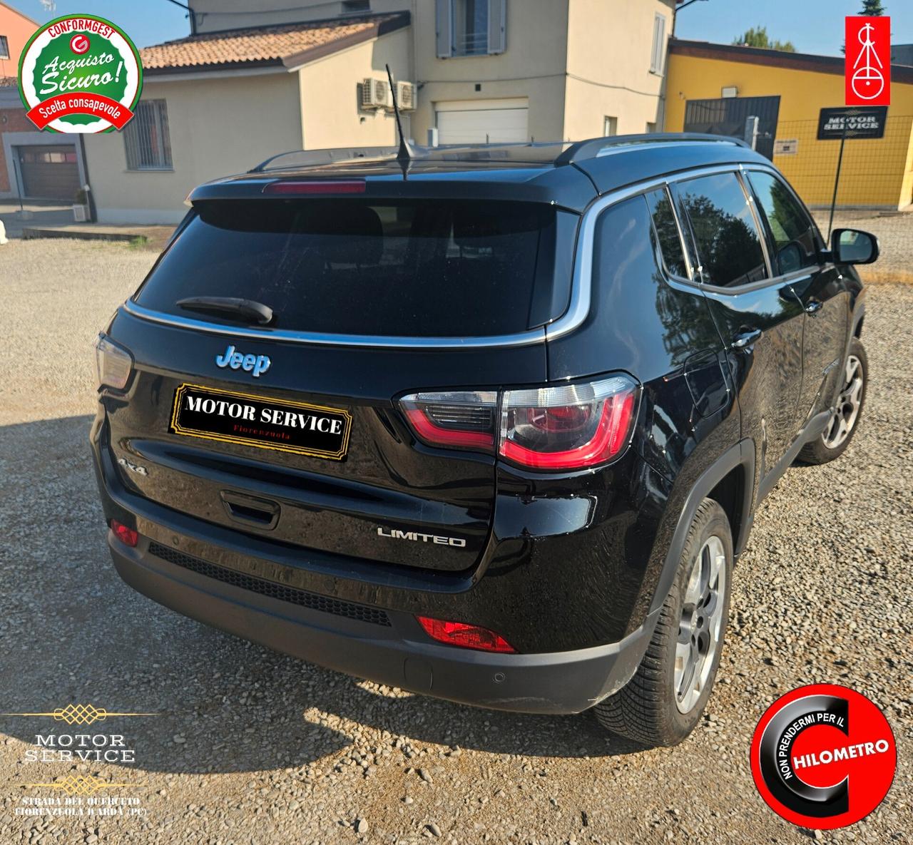 Jeep Compass 2.0 4x4 AUT. Limited pochi km documentati