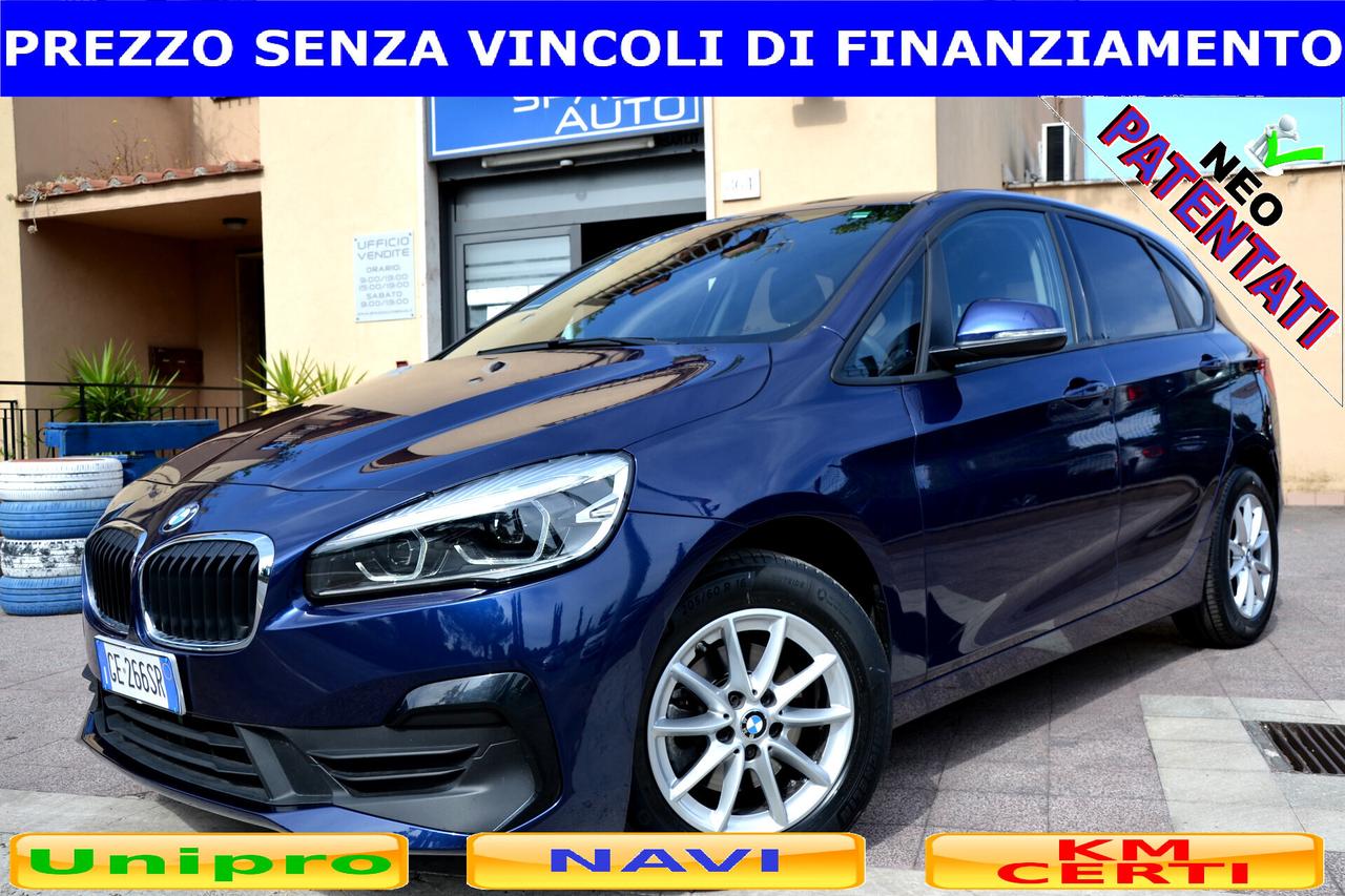 Bmw 216 1.5 D 116CV ACTIVE TOURER *OK NEOPAT.**PREZZO VERO