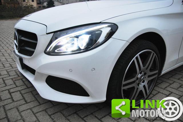 MERCEDES-BENZ C 180 d 7G-Tronic Sport "Garanzia Inclusa" - 2017