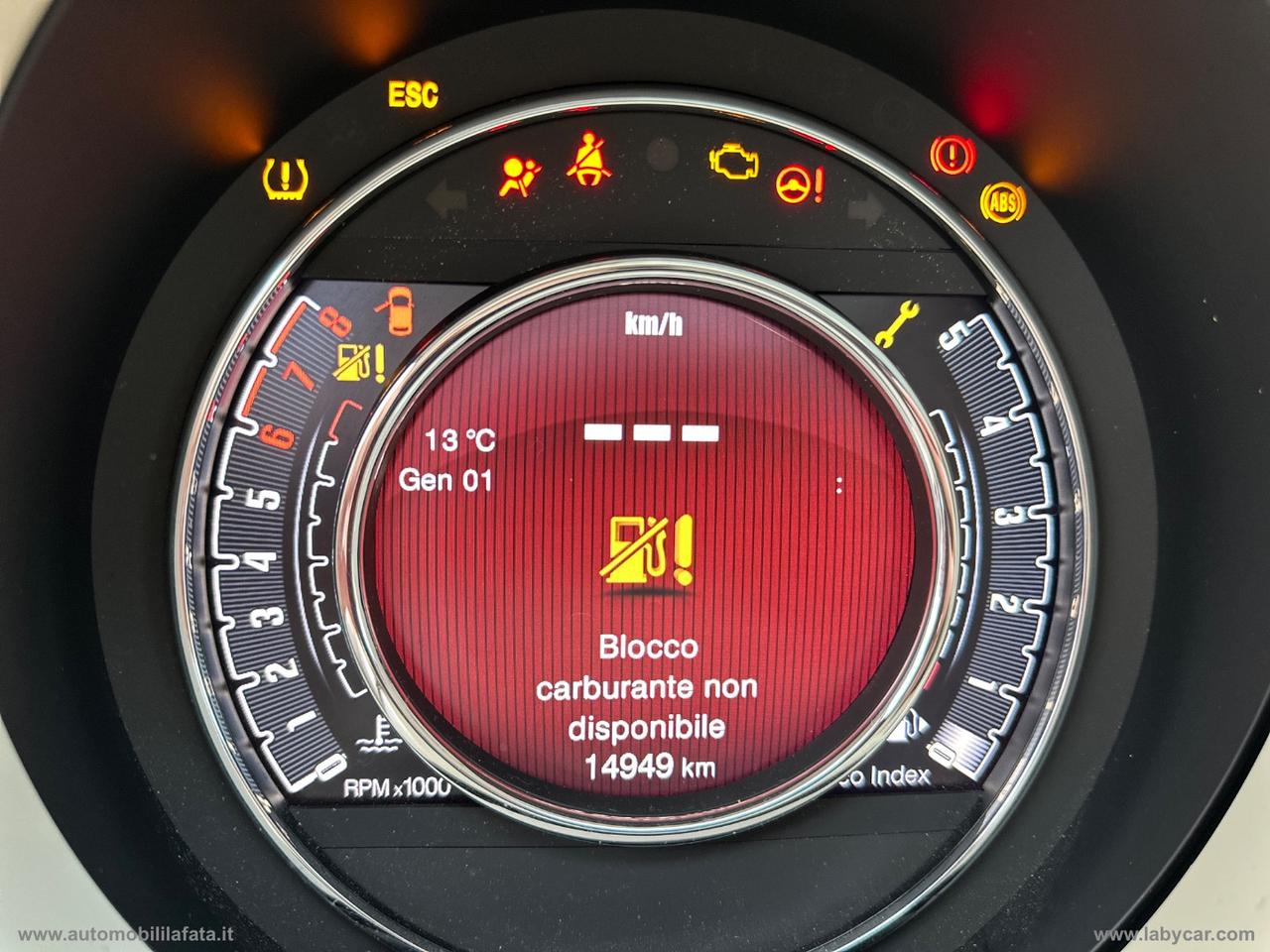 FIAT 500 1.2 EasyPower Lounge IMPIANTO GPL REVISIONATO