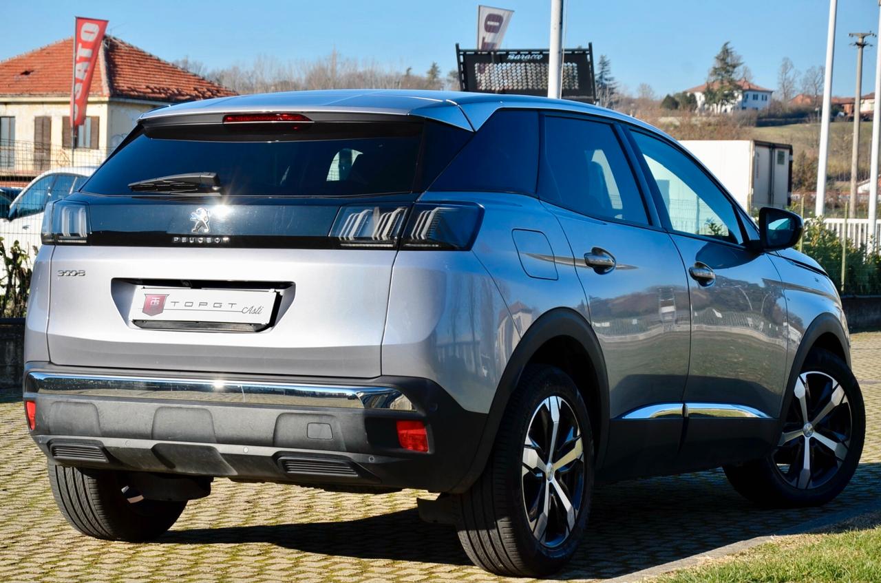 PEUGEOT 3008 1.5 BLUEHDI ALLURE PACK 131cv AUTO, UFF ITALIANA, FARI FULL LED, RETROCAMERA, PERMUTE