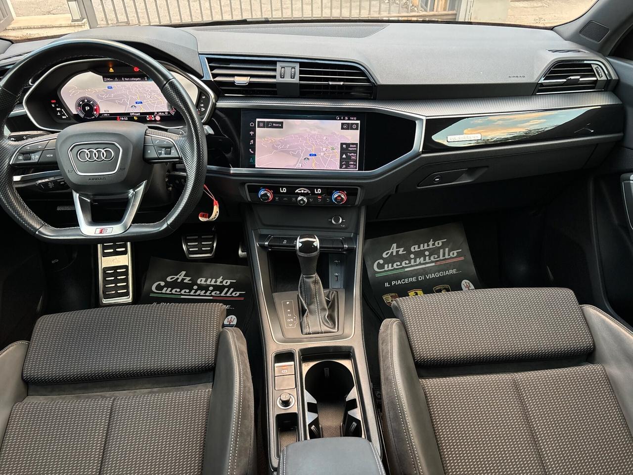 Audi Q3 40 TDI QUATTRO 200CV S tronic IDENTITY BLACK - S-LINE FULL - MY 21