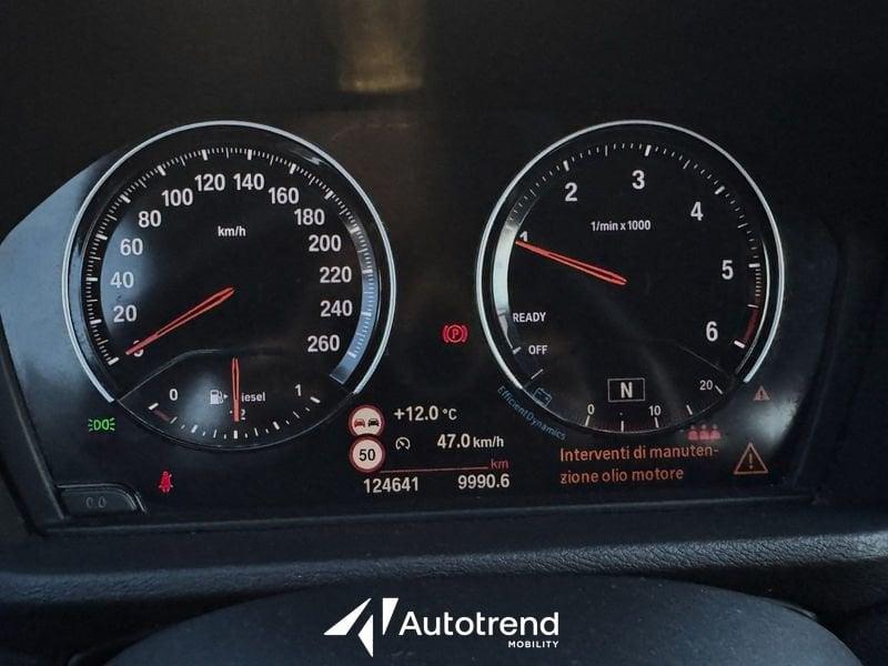 BMW X1 sDrive 16d 116 CV NAVI LED Advantage