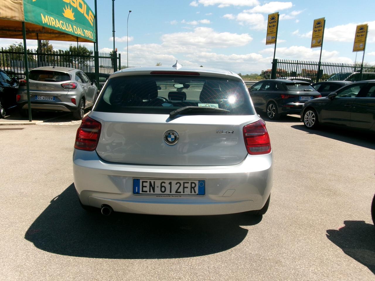 BMW 118 SERIE 1 118D 2.0 143CV E5 URBAN *AUTOMATICA* 94000 KM CERTIFICATI