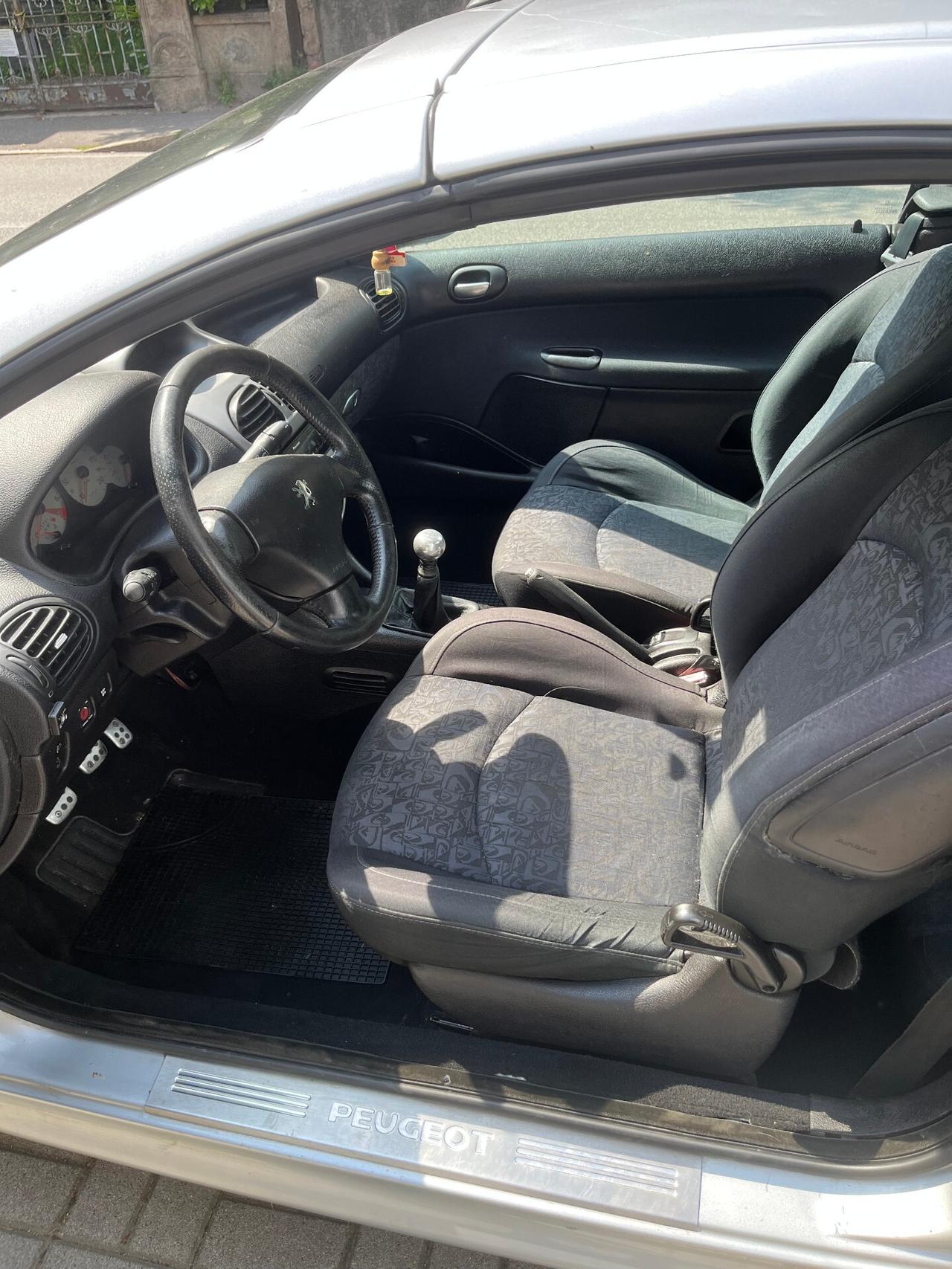 PEUGEOT 206 1.6 CABRIO 16V BENZINA/GPL - PREZZO PER COMMERCIANTI