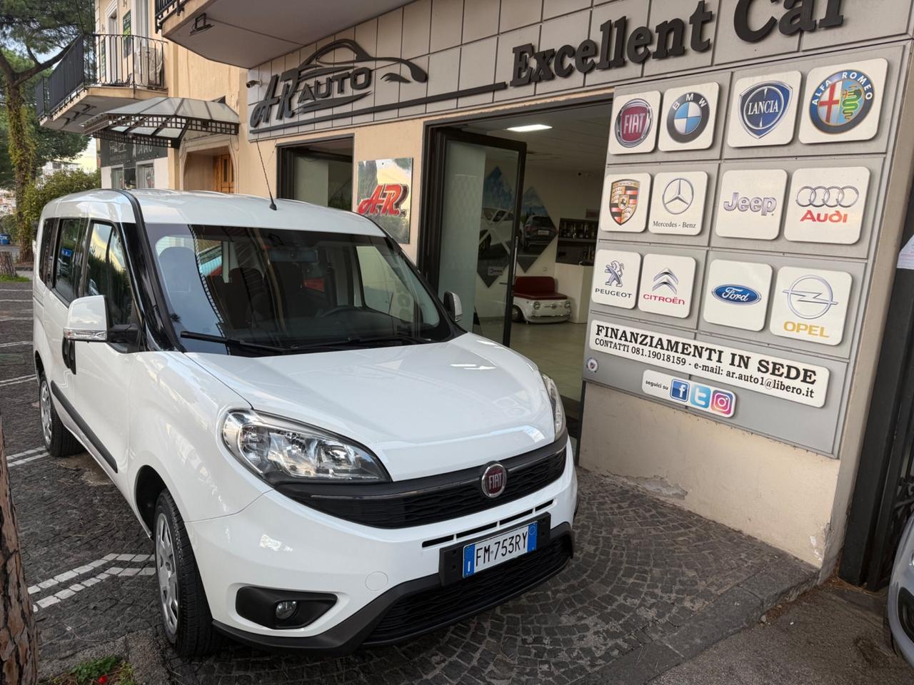 Fiat Doblo Doblò 1.4 T-Jet Natural Power PL-TN Cargo Maxi Lamierato SX