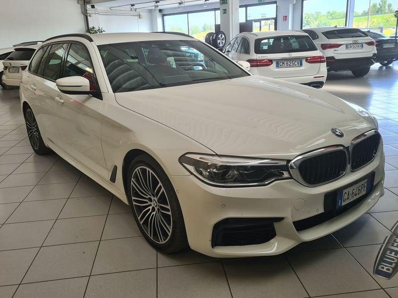 BMW Serie 5 520d 48V Touring Msport!TAGLIANDI UFFICIALI BMW!