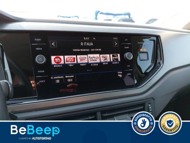 Volkswagen Polo 5P 1.6 TDI TRENDLINE 80CV