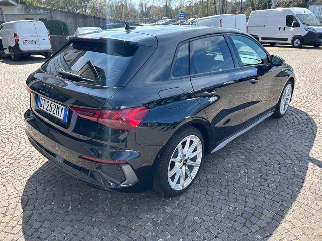 AUDI A3 SPORTBACK 35 TDI S tronic s line Identity Black