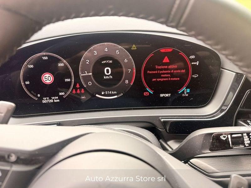 Porsche Cayenne Coupè Cayenne Coupe 4.0 GTS 5p tiptronic | 22", HEAD-UP, PACK SPORT DESIGN
