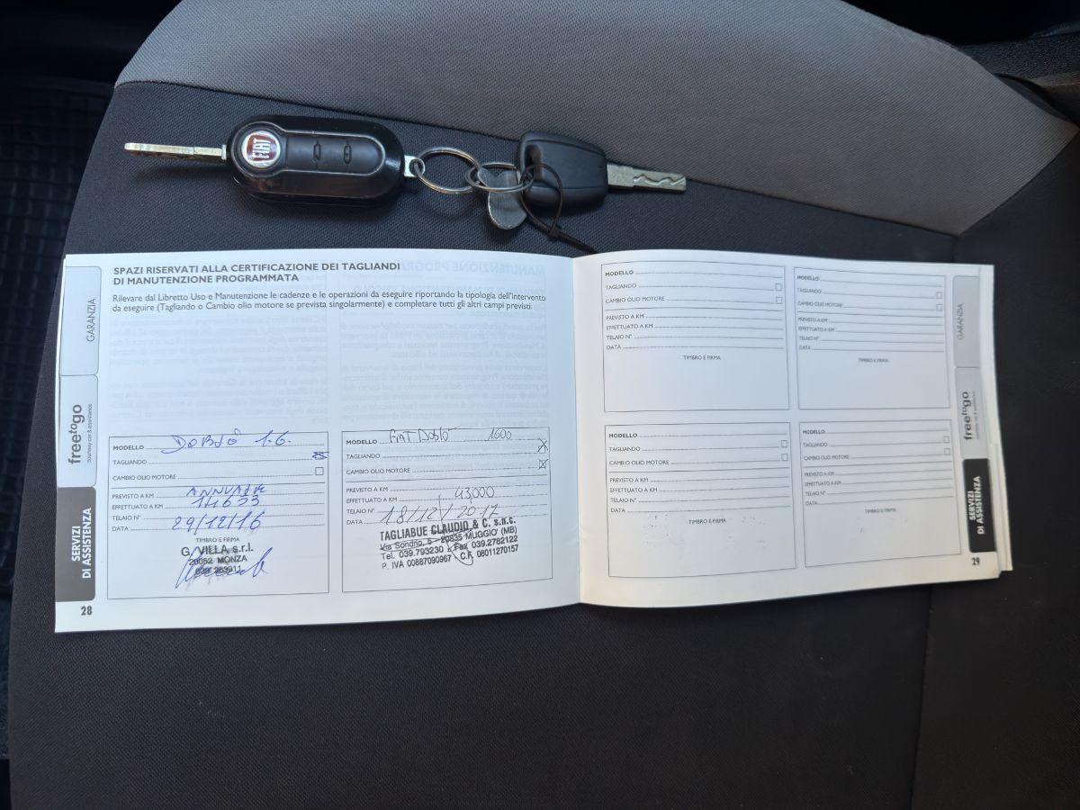 FIAT - DoblÃ² - 1.6 MJT 95 CV Lounge 7 POSTI
