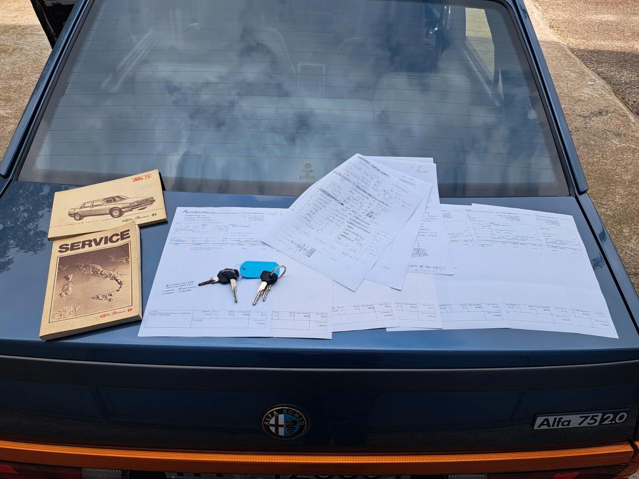 Alfa Romeo 75 2.0 carburatori ECCELSA