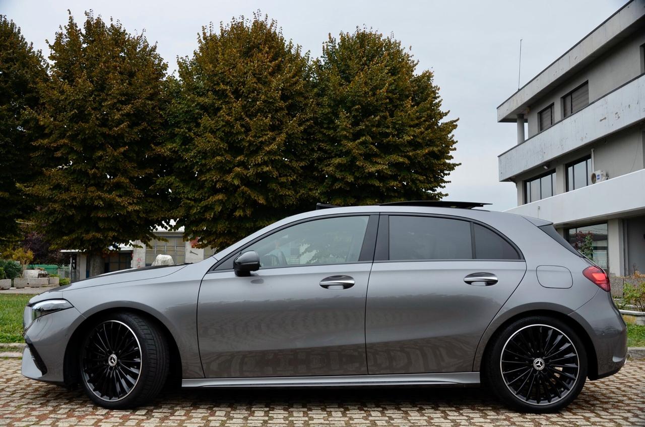 MERCEDES-BENZ A180 AMG LINE PREMIUM PLUS 136cv AUTO, UNICOPROPRIETARIO, TETTO, NIGHT PACK, FARI LED, LUCI 64 COLORI, PERMUTE