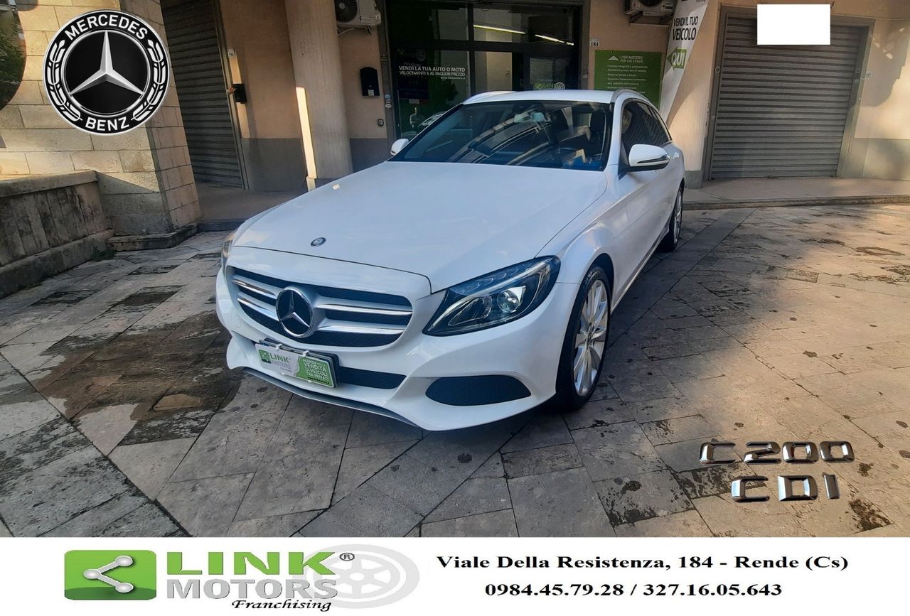 Mercedes-benz C 220 d S.W. Executive Cambio Manuale 05/2016