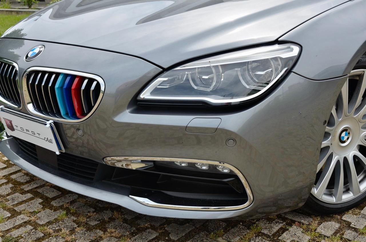 BMW 640d GRAN COUPE XDRIVE 313cv AUTO, UFF ITALIANA, EURO 6B, HI-FI HARMAN/KARDON, SOFT CLOSE, 20", PERMUTE