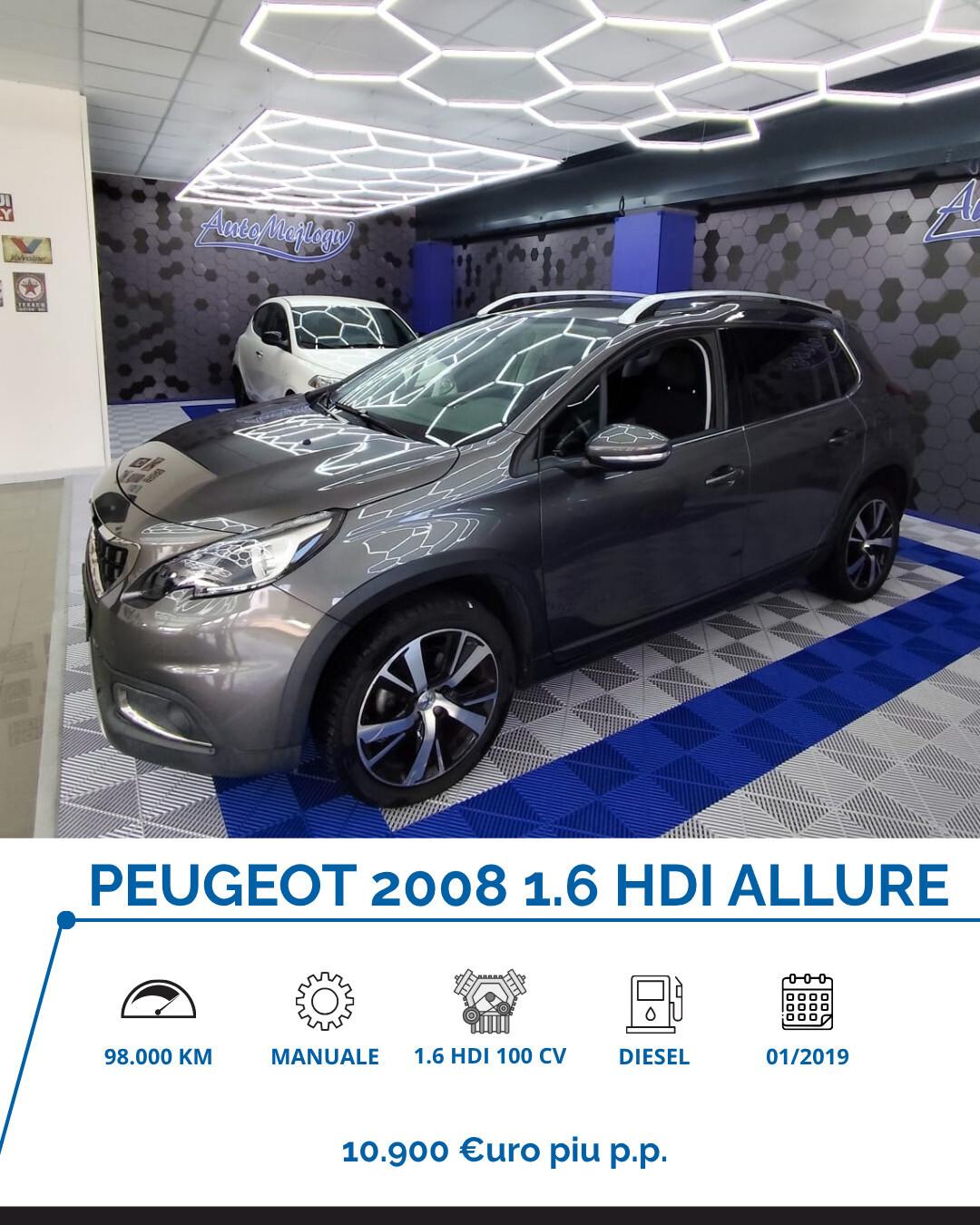 Peugeot 2008 BlueHDi 100 S&S Allure