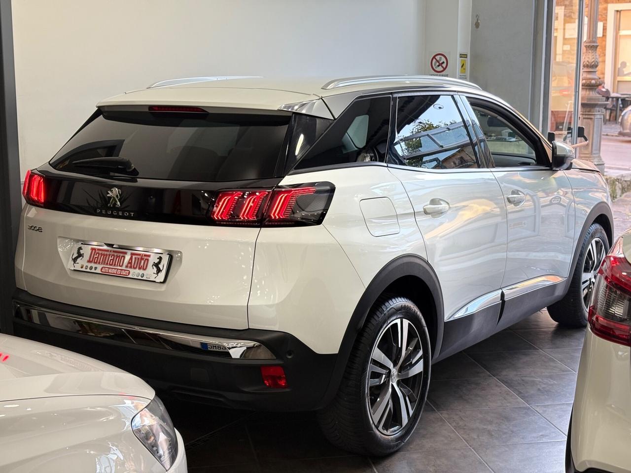 Peugeot 3008 BlueHDi EAT8 ALLURE BIANCO PERLA FULL/LED