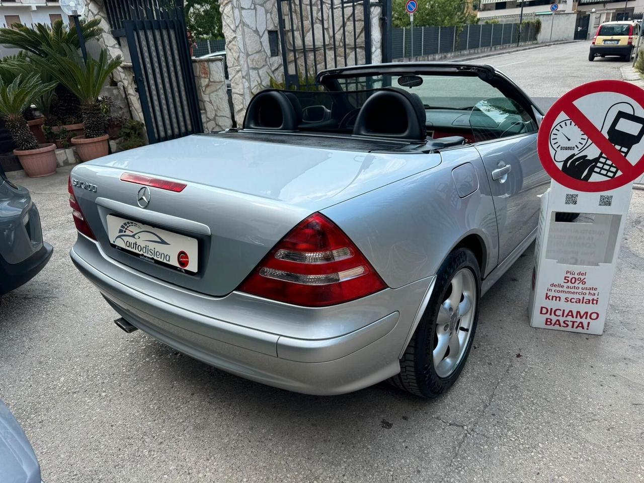 Mercedes-benz SLK 200 Kompressor cat Special Edition automatica interni red