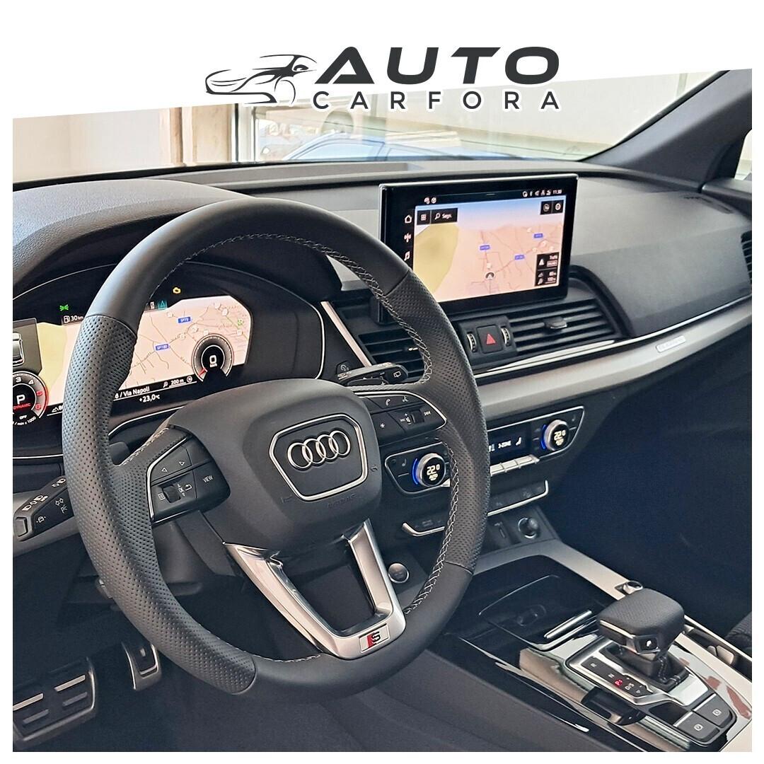 Audi Q5 Spb 40 Identity Black s-tronic km0 |tetto apribile|