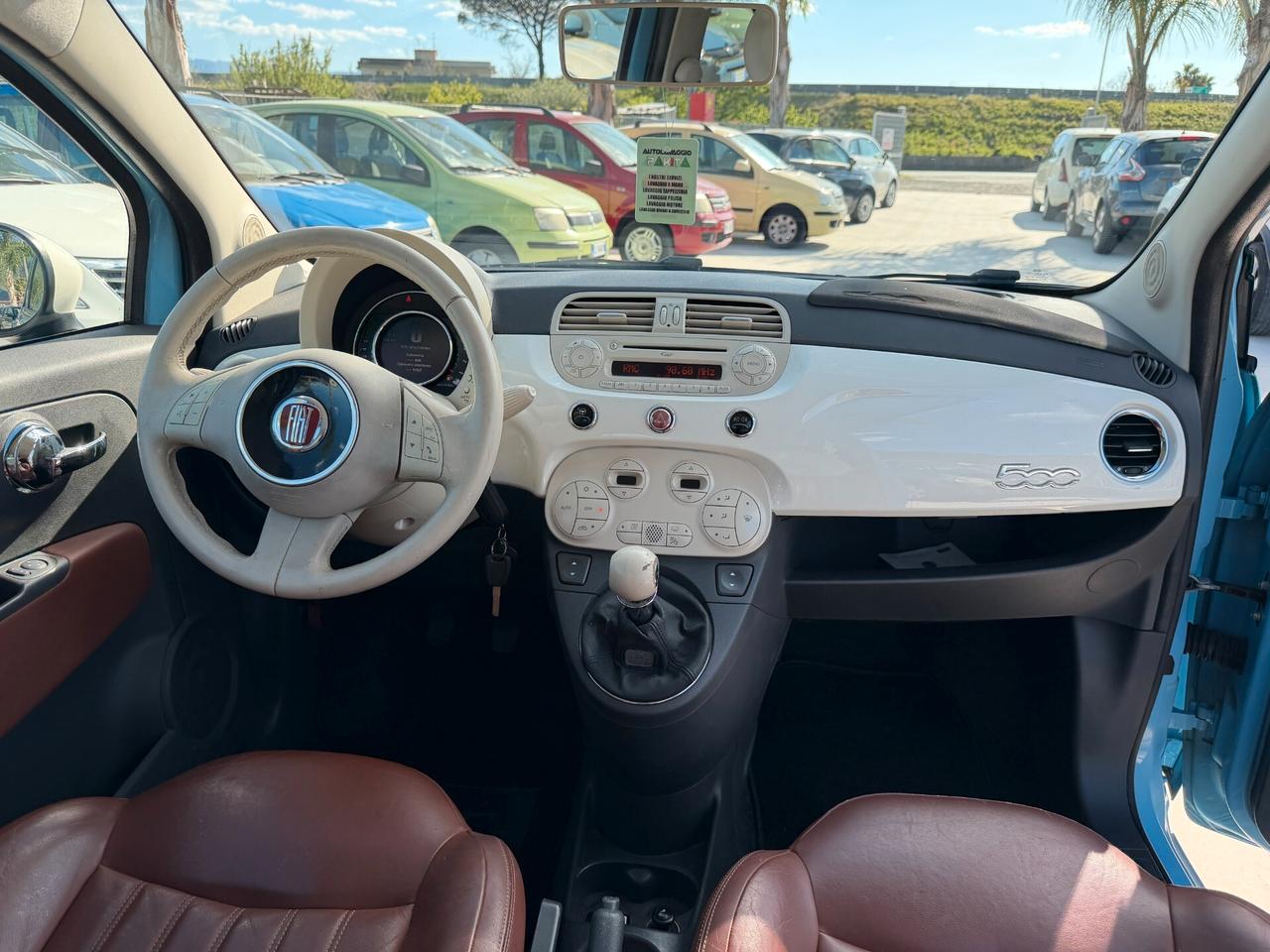 FIAT 500 VINTAGE ANNO 2015 1.2 BENZINA 69 CV