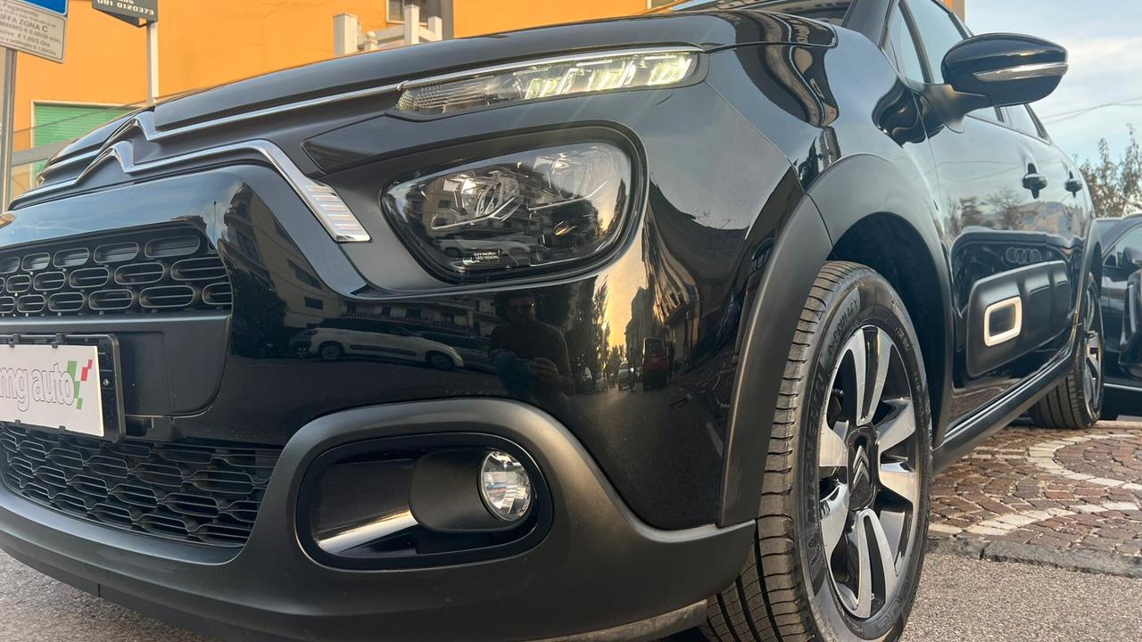 Citroen C3 PureTech 110 S&S EAT6 Max KM 21.295 NERO