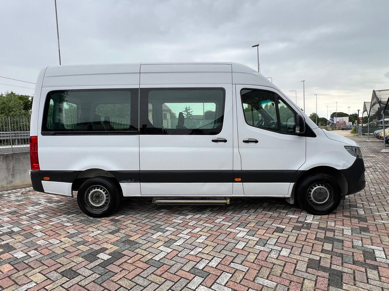 Mercedes-benz Sprinter K37/35 319 CDI 9 Posti Tetto Alto 7 P. Medio