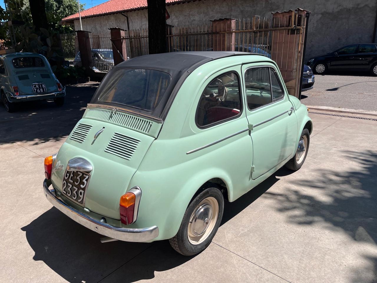 Fiat 500 110 D Benzina del 1962