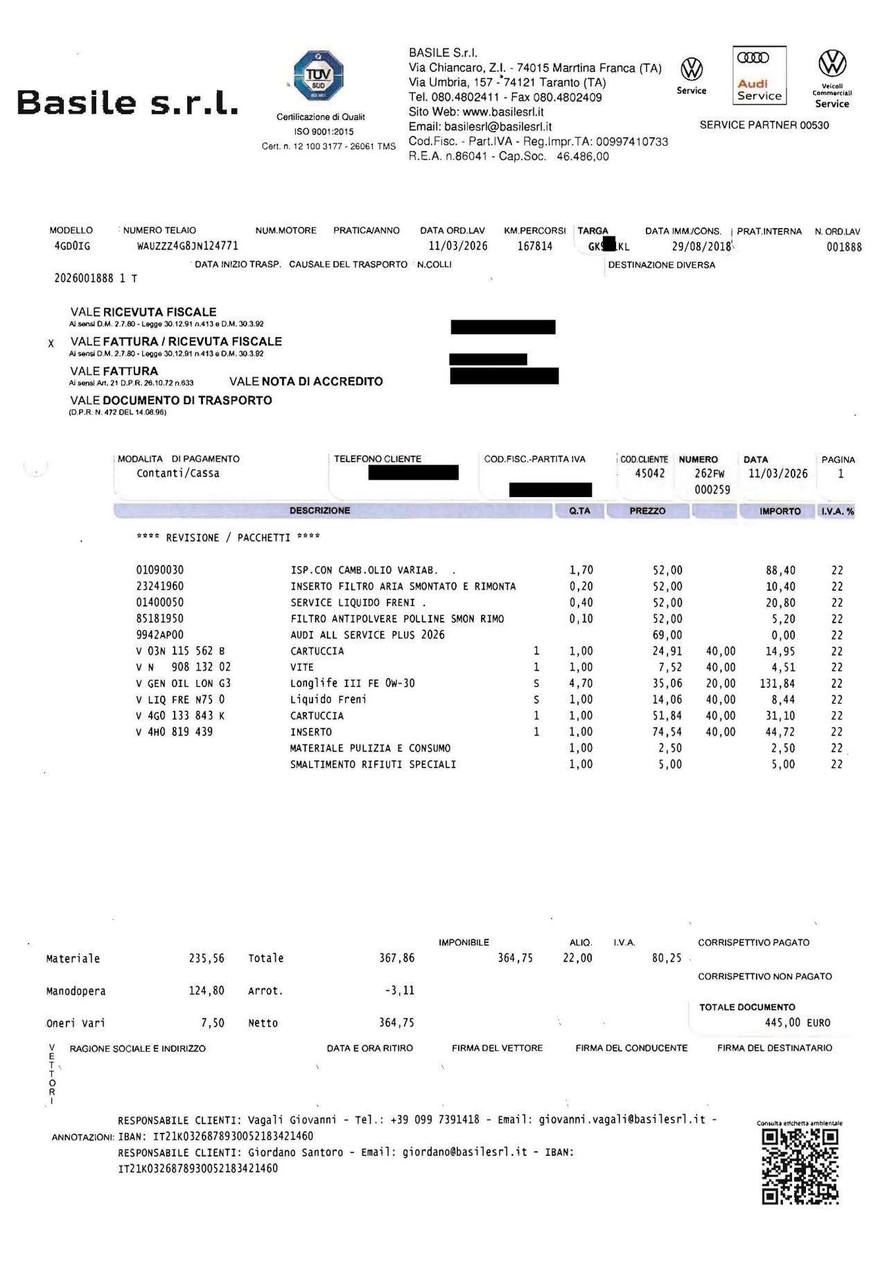 Audi A6 Avant 2.0 TDI 190 CV ultra S tronic Business Plus