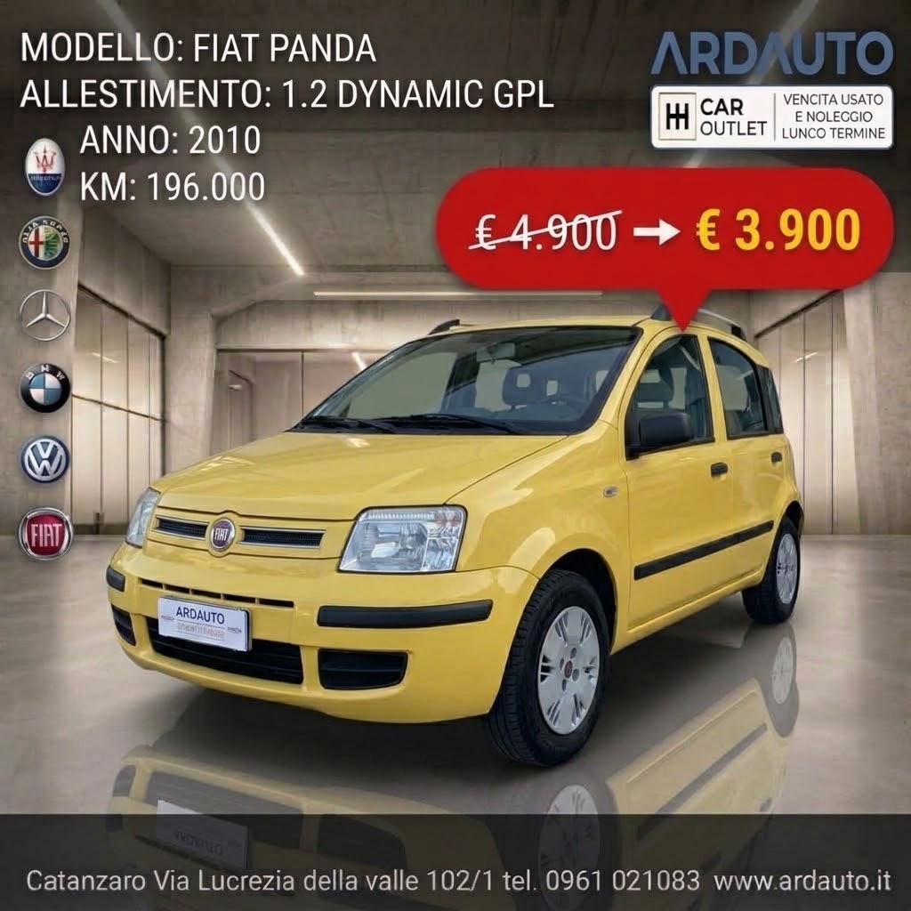 Fiat Panda 1.2 Dynamic gpl