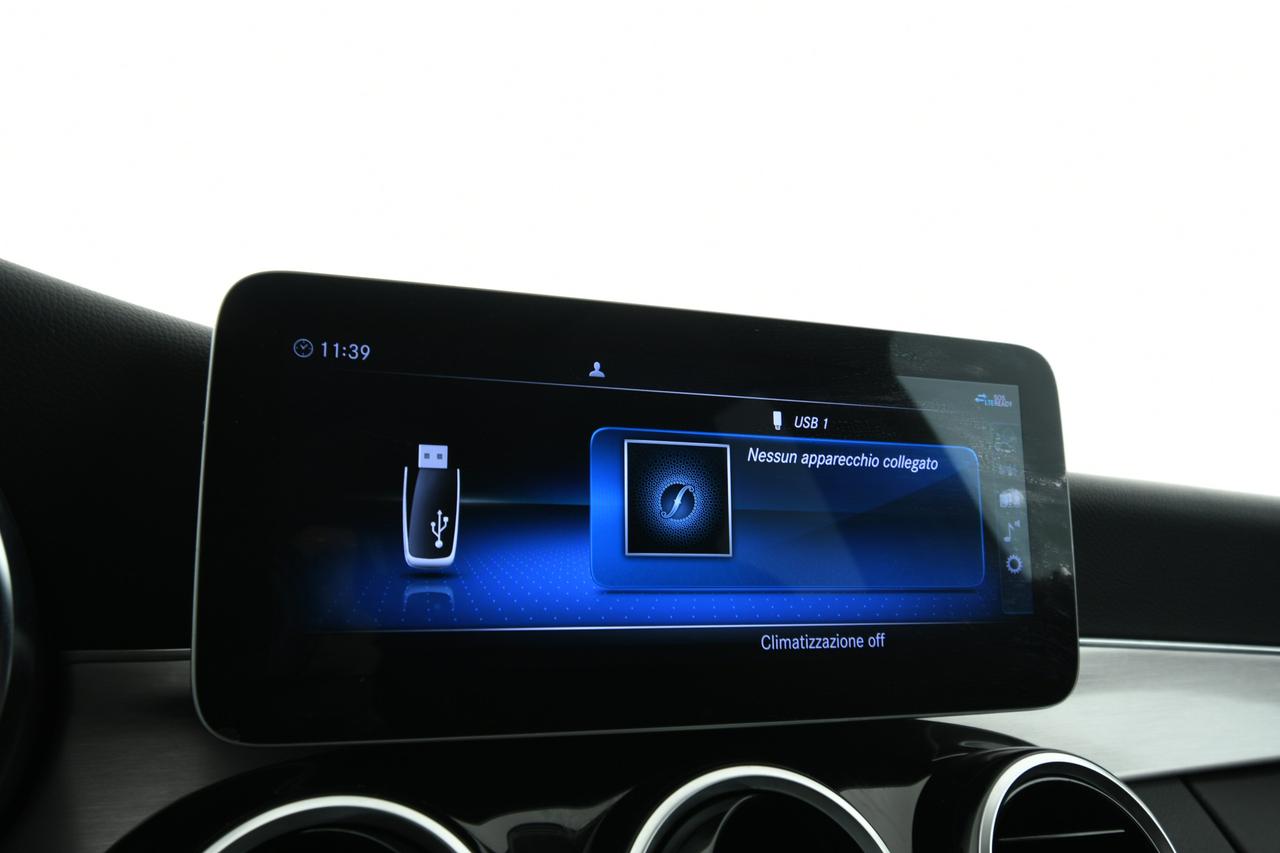 Mercedes-Benz C SW 220 d Sport Plus auto CAMERA+PELLE+APP CONNECT