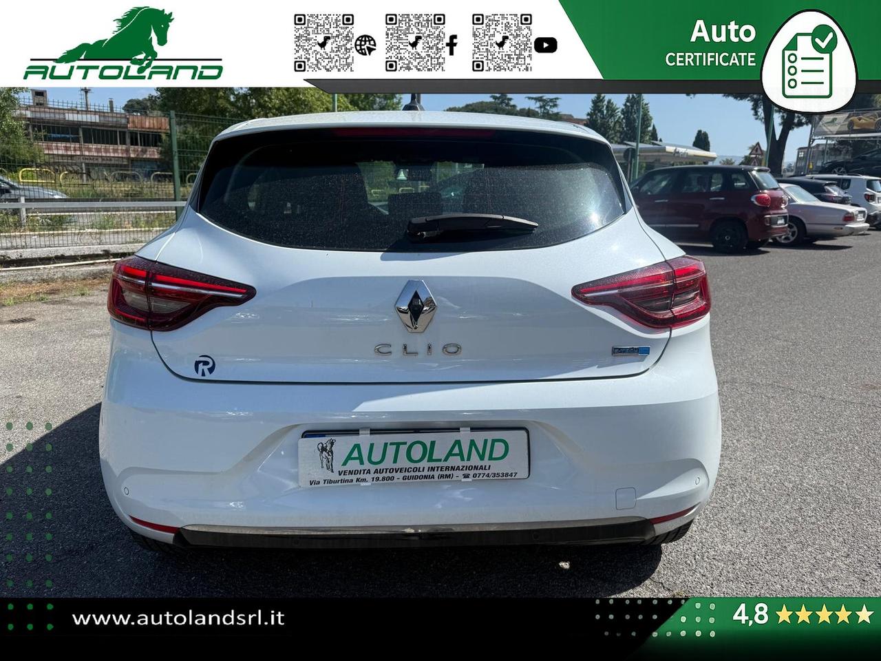Renault Clio 1.6 E-Tech hybrid Intens 140cv auto my21