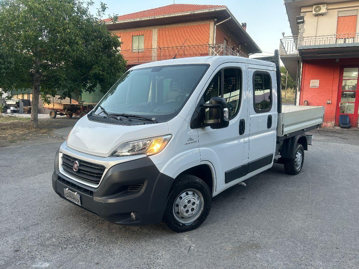 FIAT Ducato 35 MH1 2.0 M-JET CASSONE DOPPIA CABINA 7 PTI-2018