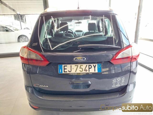 FORD C-Max 1.6 TDCi 95CV 7 POSTI Titanium (Garanzia 12 Mesi)