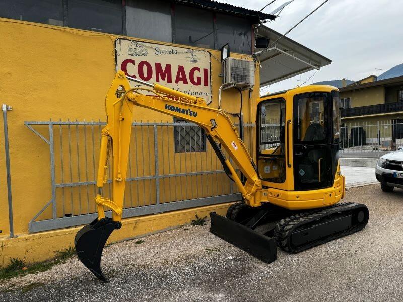 Miniescavatore komatsu pc 30 mrx girosagoma