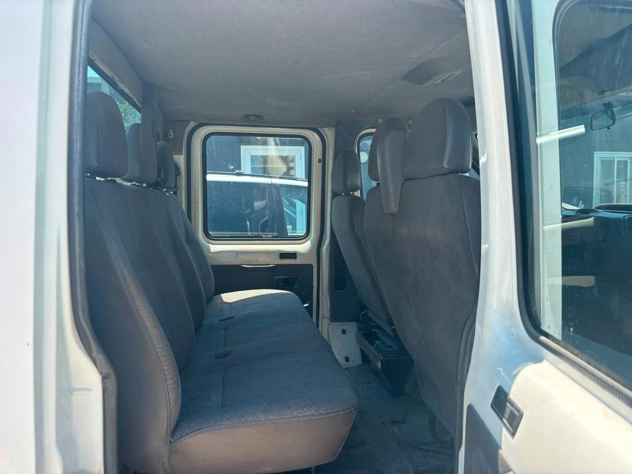 Ford Transit 2.4 TDCi |Doppia Cabina 6 Posti | Cassone Fisso