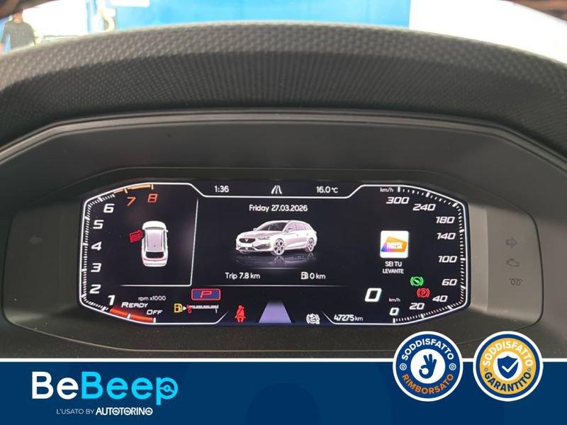 CUPRA Leon SPORTSTOURER 1.5 HYBRID 150CV DSG