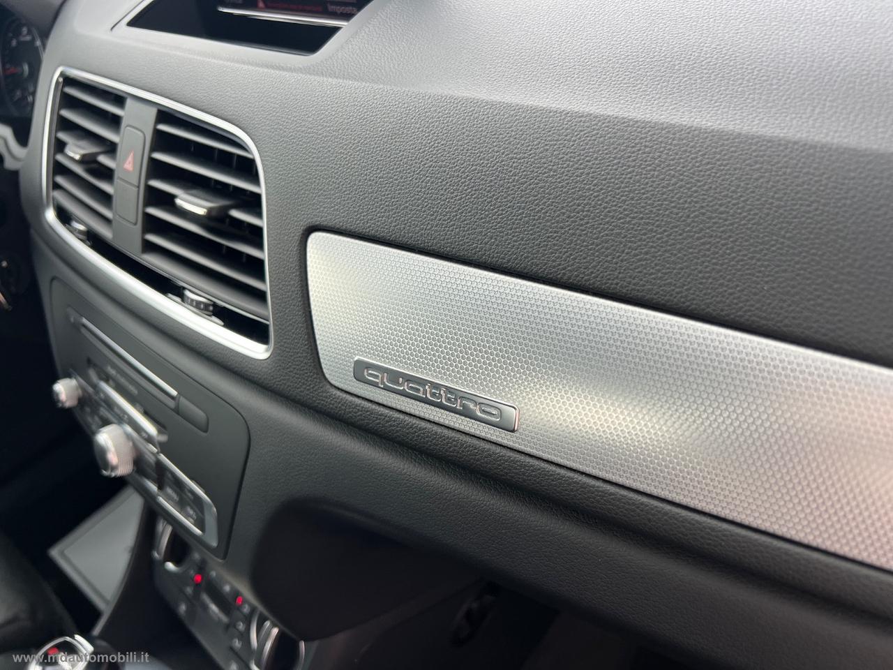 AUDI Q3 2.0 TDI 184CV quattro S tr. Sport NAVI PELLE SOLO KM.125000