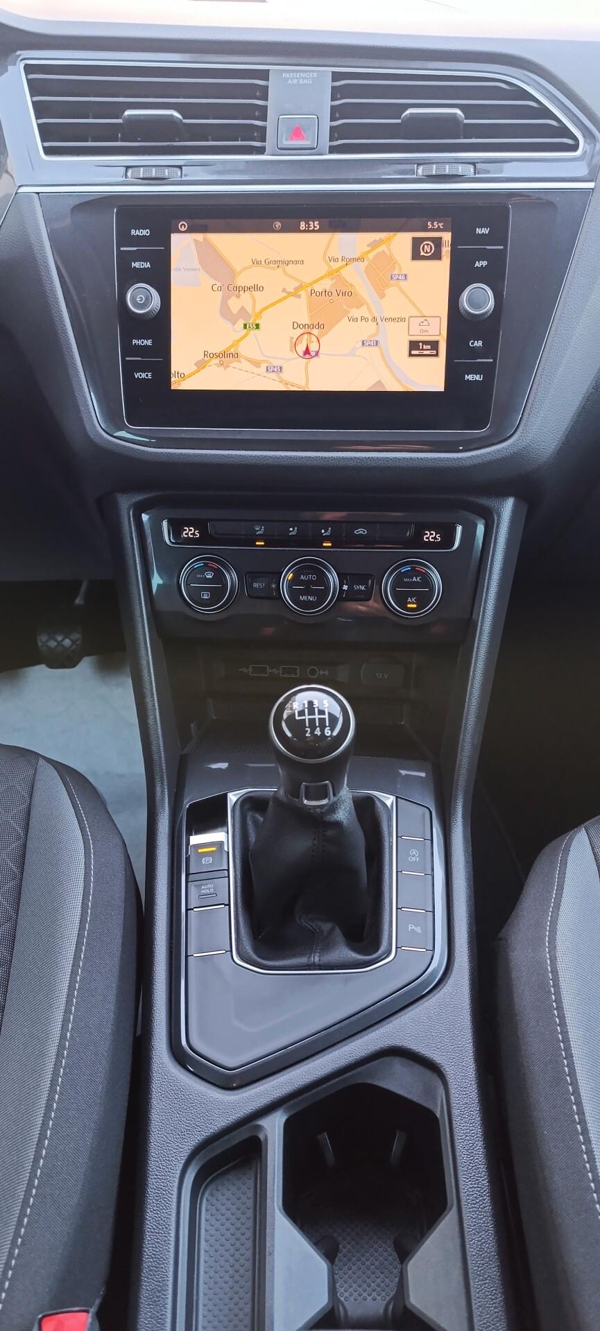 Volkswagen Tiguan 1.6 TDI 115cv Business - Uniproprietario - Service Volkswagen