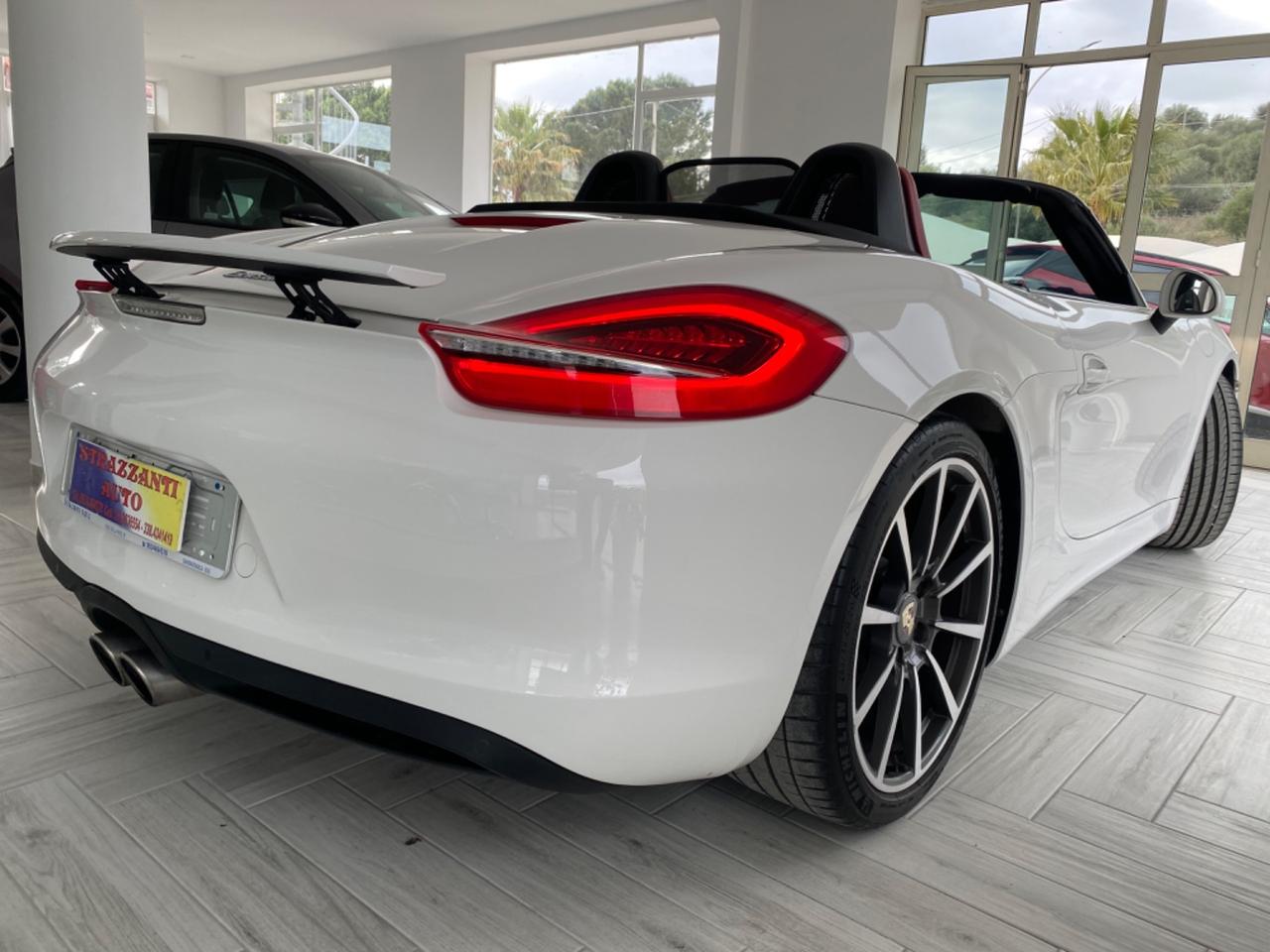 Porsche 981 Boxster 3.4 S cabrio ROSSO CARTIER/BOSE2014