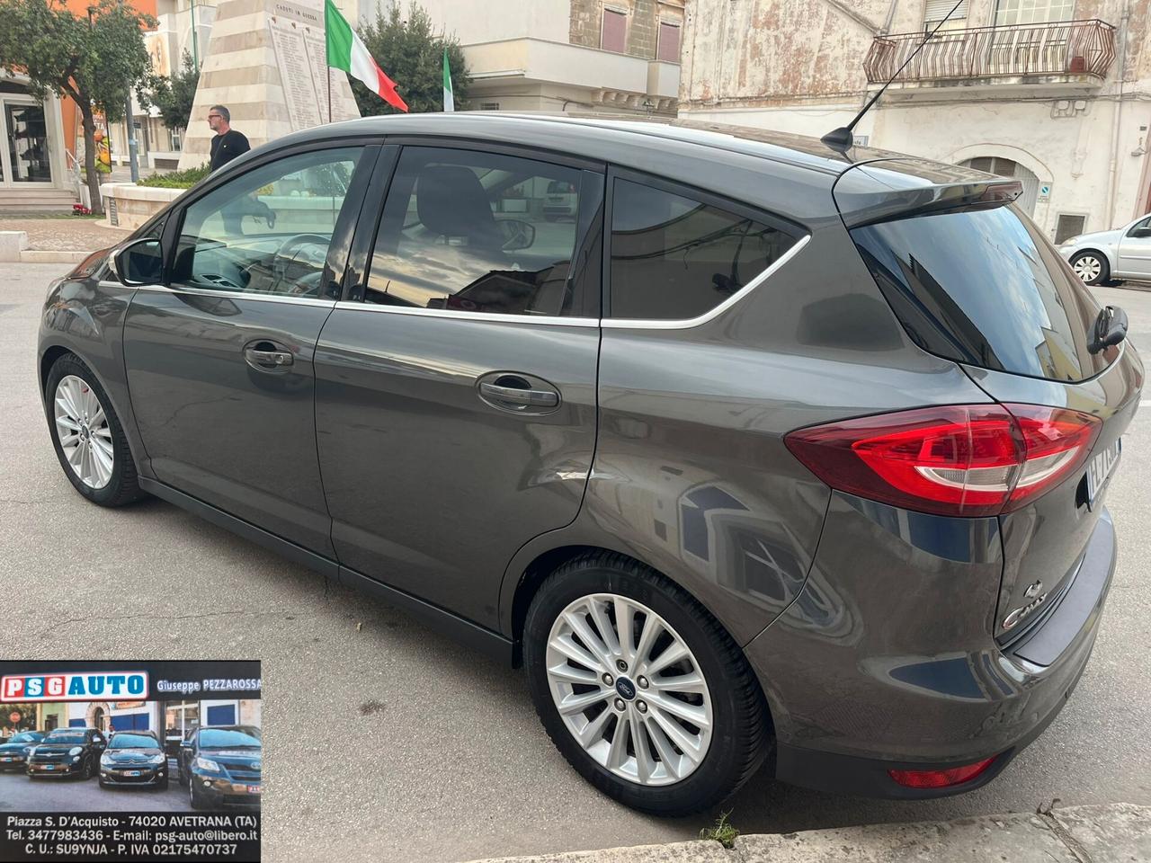 FORD C-MAX 1.5 TDCI 120CV TITANIUM X FULL OPT NAVI GRANDE NOV 2017 PERFETTA