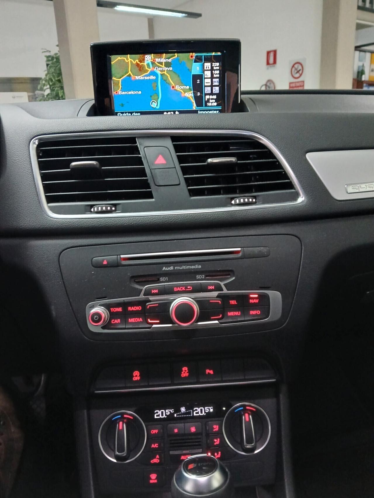 AUDI Q3 Quattro 2.0 TDI 150cv S-tronic Km106.000