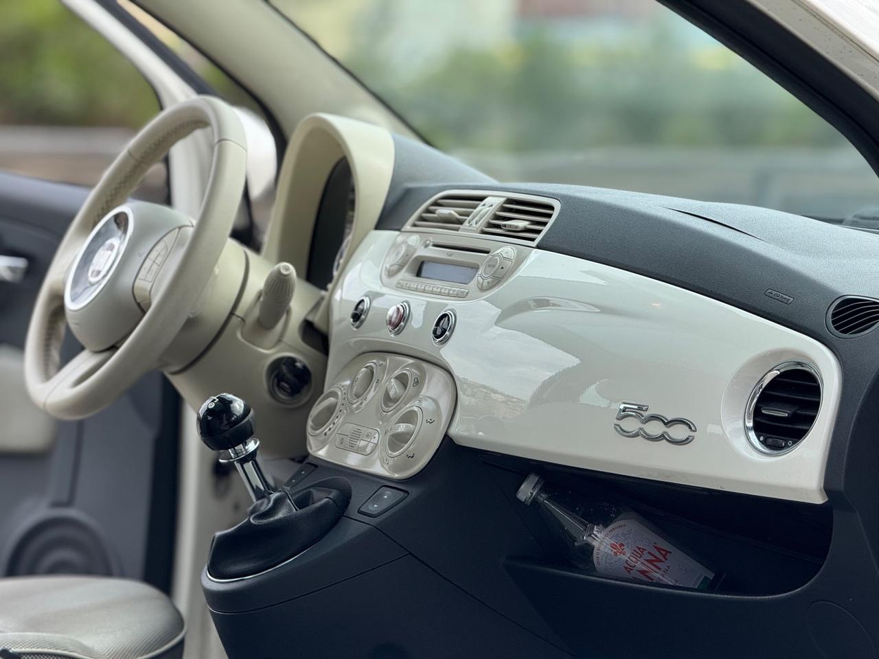 FIAT 500 1.2 BENZINA LOUNGE 69CV GARANZIA 12MESI