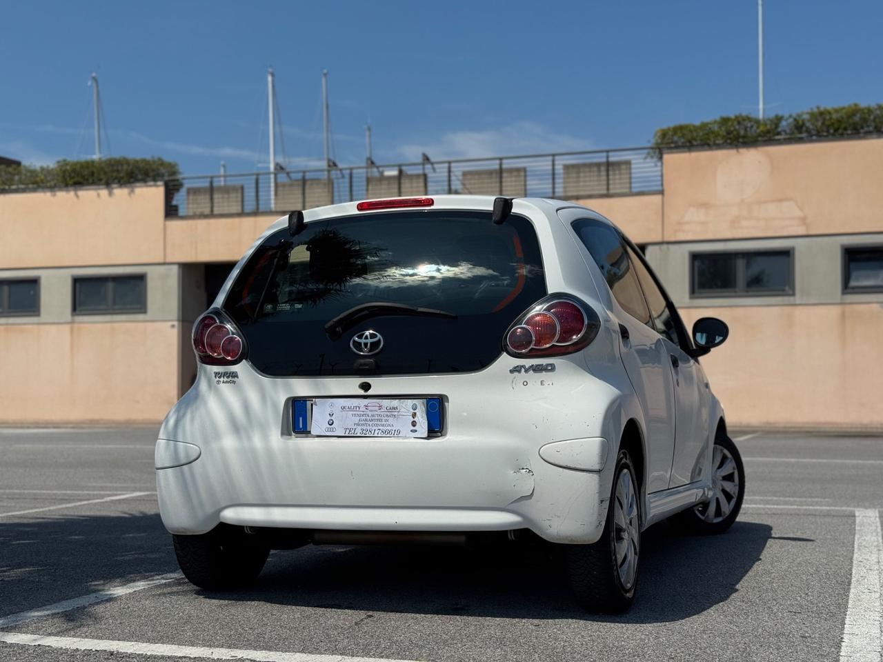 TOYOTA AYGO 1.0 BENZINA NEO PATENTATI 2012 12 MESI DI GARANZIA