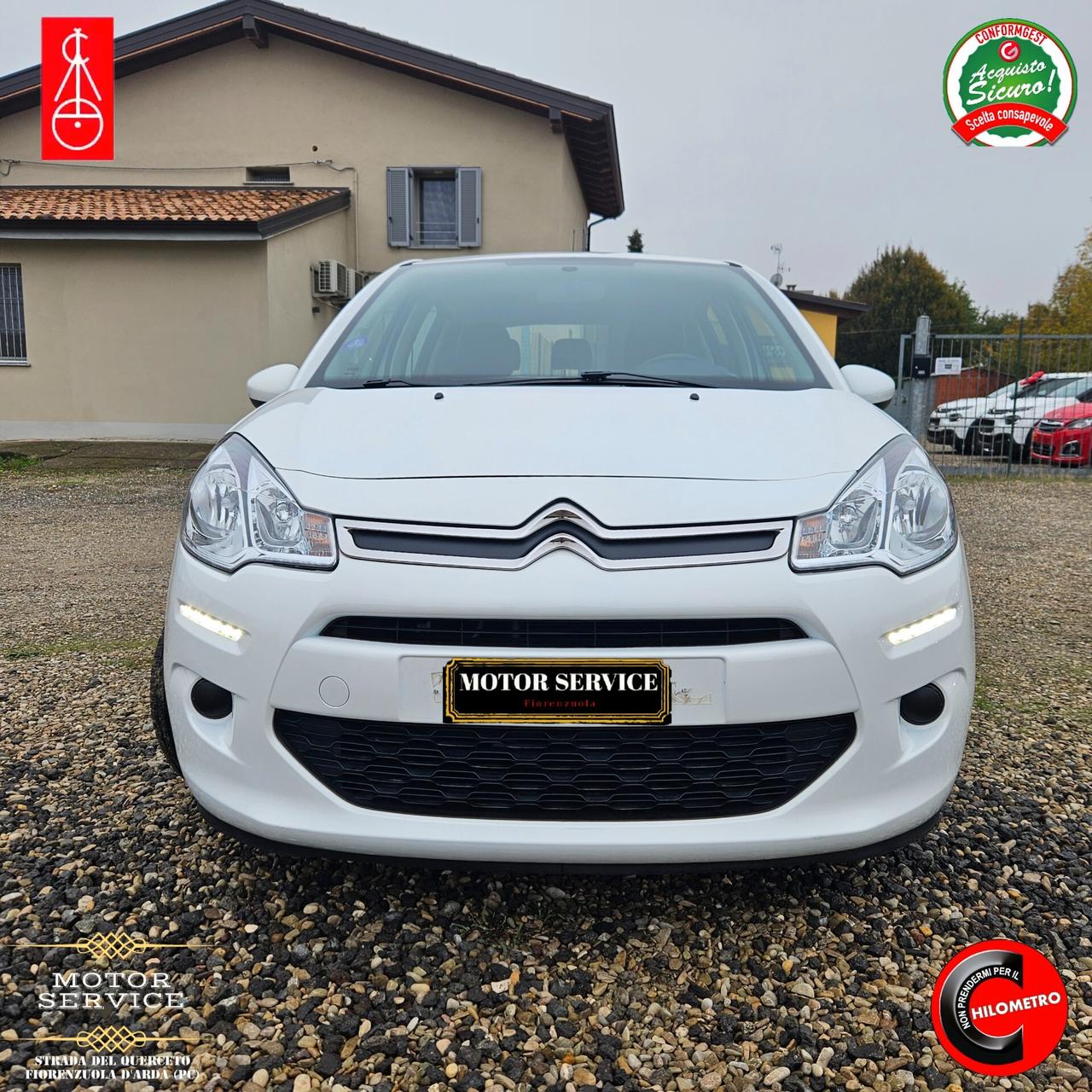 Citroen C3 1.2 benzina 44000km da 79€ mese