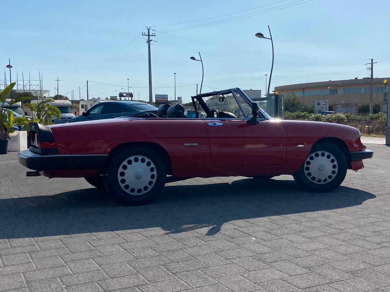 Alfa Romeo Spider 1.6 Iscritta al registro storico unipro