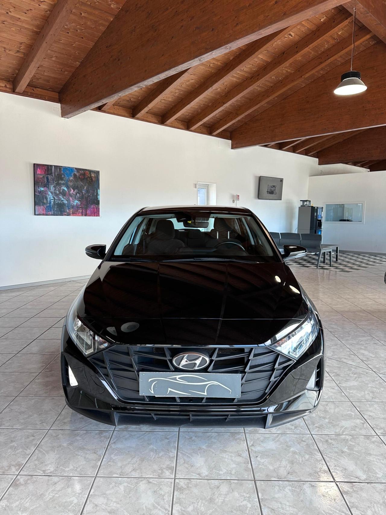 Hyundai i20 III 2022 1.2 mpi Connectline *UniProprietario *NeroMetallizzato*Cerchi inLega *AppleCarplay*Retr