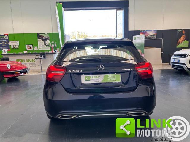 MERCEDES-BENZ A 200 d Automatic 4Matic Sport KM CERT, PELLE,LED,NAV.