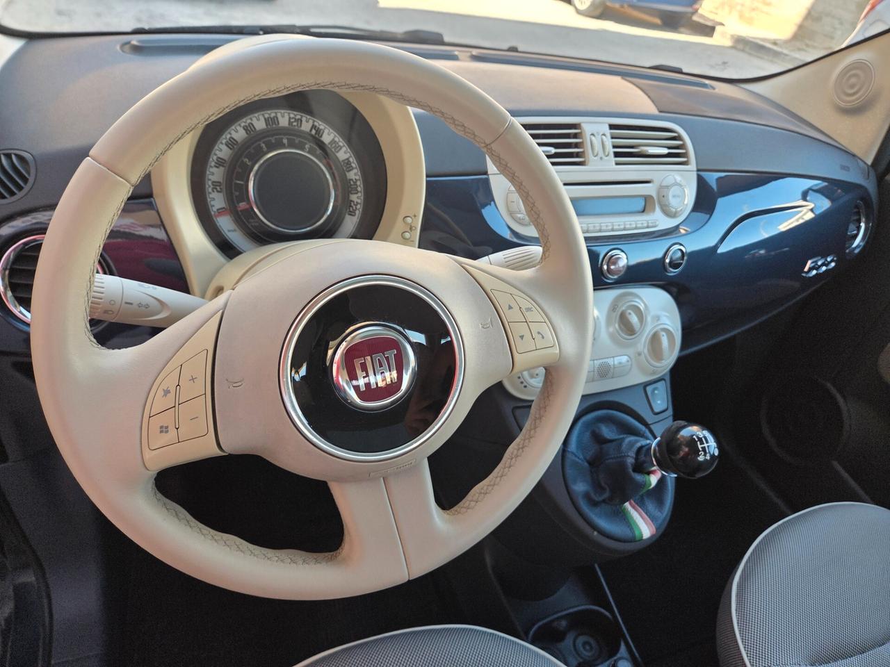FIAT 500 1.2 BENZINA 70 CV SOLI KM 68000 CERTIFICATI